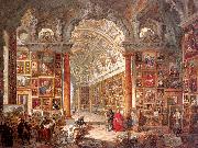 Panini, Giovanni Paolo Interior of a Picture Gallery with the Collection of Cardinal Gonzaga Germany oil painting reproduction